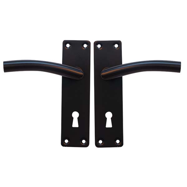 92839-Samson-Gaby-6”-Matt Black-Stainless-Steel-Handles