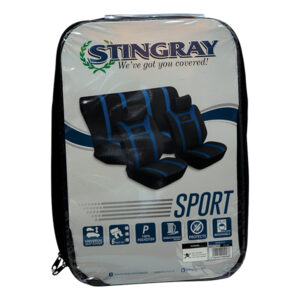 STINGRAY 6PC BLUE CAR SEAT COVERS