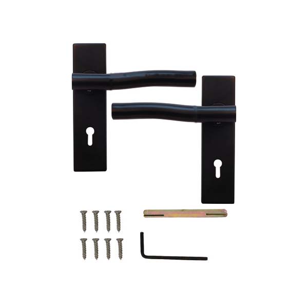 94426-Mackie-Ceres-Black Stainless-Steel-Handle-on-Plate