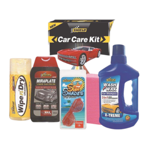 SHIELD 5PC CAR CARE KIT