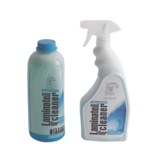 UNDERFOOT LAMINATE WOOD FLOOR CLEANER SPRAY BOTTLE 750ML COMBO OCEAN MIST