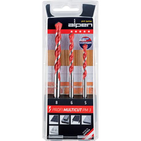 Alpen clearance drill bits