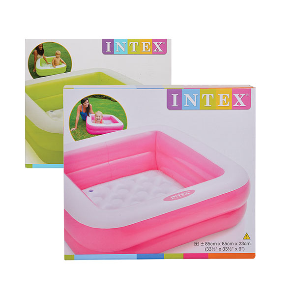 Intex babypool play box hot sale pool