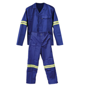 VULCAN 2PC STANDARD BLUE REFLECTIVE OVERALL