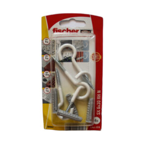 Fischer Round Hook & Plug  6MM X 30MM (4)