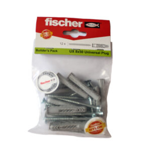 Fischer Univesal Plug & Screw 8MM X 50MM (12)