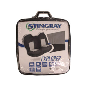 CAR SEAT COVER EXPLORER REAR 2PC GREY