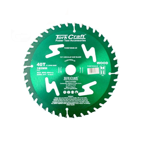 18408-TORK-CRAFT-CIRCULAR-SAW-BLADE-185MM-X-20MM-X-40T