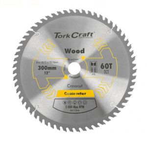 TORK CRAFT CIRCULAR SAW BLADE 300MM X 30MM X 60T