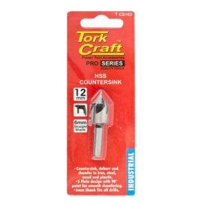 TORK CRAFT COUNTERSINK BIT HSS 12MM