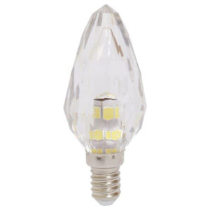 Flash Bulb Candle 3W LED SES Crystal Daylight