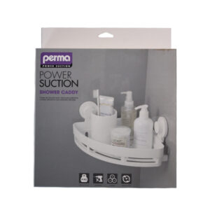 PERMA 2126 SUCTION CORNER SHOWER CADDY