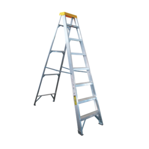 MAXI LADDER 8-STEP YELLOW TOP HEAVY DUTY