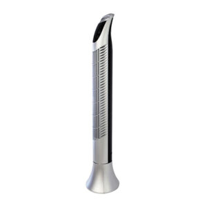 ALVA FLOOR FAN 92CM SILVER TOWER + REMOTE