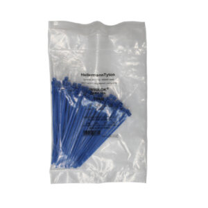 HELLERMAN TYTON CABLE TIE T18R BLUE (100)