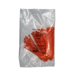 HELLERMAN TYTON CABLE TIE T18R ORANGE (100)