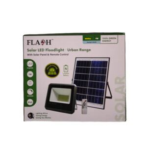 Flash Solar 7W LED Floodlight with Remote Daylight