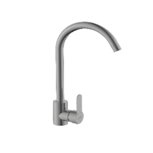 SPLASH AQUARIUS STAINLESS STEEL SINGLE LEVER SINK MIXER DECK TYPE