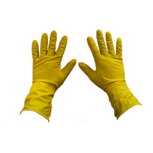 RUBBER GLOVES YELLOW