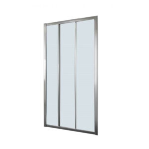 SHOWER DOOR 900X1850 TRI-SLIDE MATT CHROME