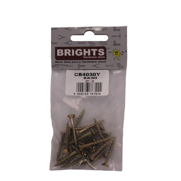 54137-CHIPBOARD-SCREWS-8X30-(25)