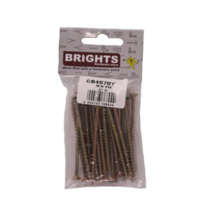 CHIPBOARD SCREWS 8MM X 70MM (25)