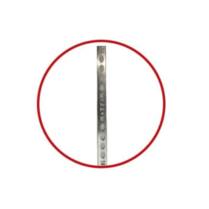 TILE EDGE ALUMINIUM 12MM 2.5M
