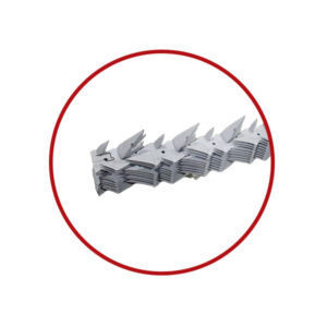 SECURITY SPIKE WHITE POWDER COATED 1.5M (PER LENGTH)