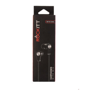 ROCKITT EARPHONES PUSH ENTRY FULL BACK