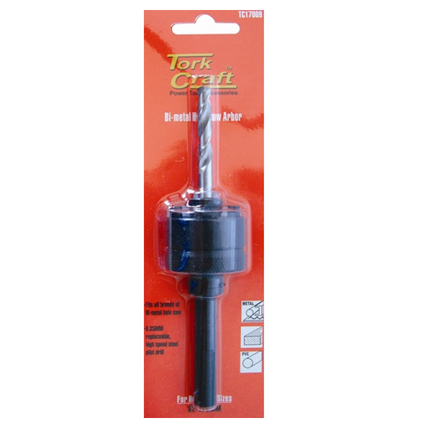 1030912-TORK-CRAFT-HOLE-SAW-MANDREL-SDS-PLUS-32MM-152MM