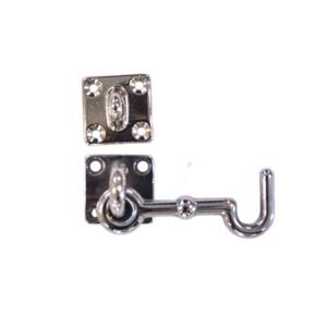 CABIN HOOK CHROME PLATED 76MM