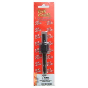 TORK CRAFT HOLE SAW MANDREL FOR WOOD/PLASTIC 19MM-28MM