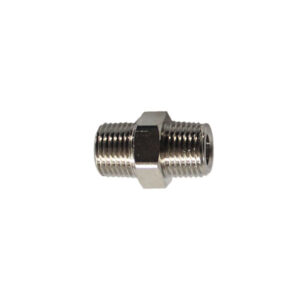 GAV NIPPLE 1/8" X 1/8" M/M