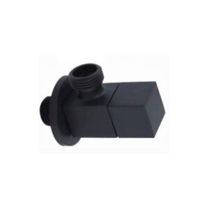 ANGLE VALVE SQUARE BLACK LUX