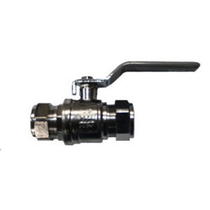 BALL VALVE SPHERICAL LEVER 28MM CXC