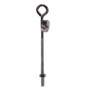 Eye-Bolt Nickle Plated 6MM X 150MM