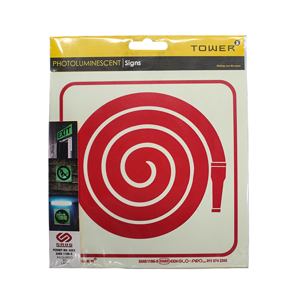 46395-SIGN-SABS-FIRE-HOSE-190MM-X-190MM