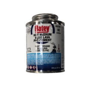 Oatey Hot Medium Blue Lava PVC Cement 237ML