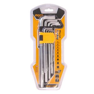 Ingco Allen Key Set 9PC Long