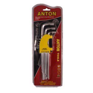 ANTON ALLEN KEY SET EXTRA LONG 9PC METRIC