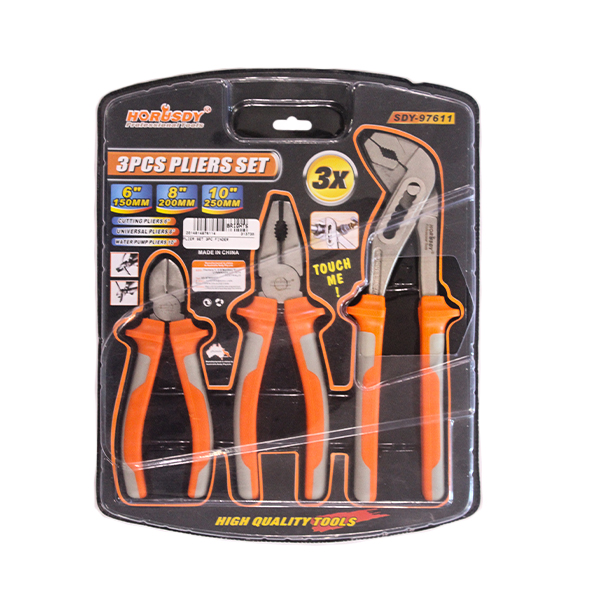 Mini Plier Set PVC Pattern, 5-PC, Hand Tools & Pliers