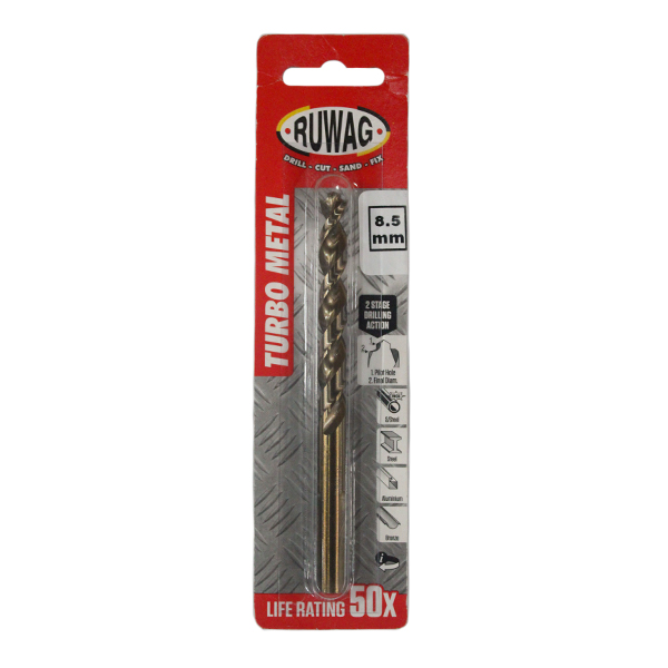 317489-RUWAG-DRILL-BIT-TURBO-METAL-8.5MM