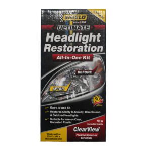 SHIELD HEADLIGHT RESTORER KIT 10PC
