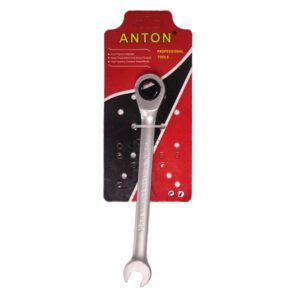 ANTON COMBINATION RATCHET SPANNER 10MM