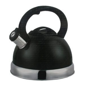 WHISTLING KETTLE 3L STAINLESS STEEL BLACK