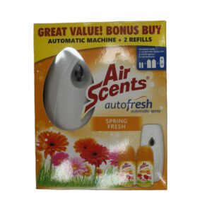 AIR SCENTS AUTO FRESH AUTOMATIC SPRAY SPRING FRESH