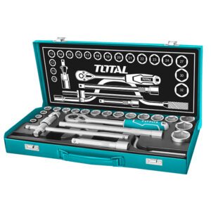 TOTAL 1/2" SOCKET SET 24PC