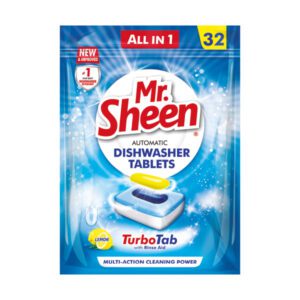 MR SHEEN AUTOMATIC DISHWASHER TABLETS 32-PACK LEMON