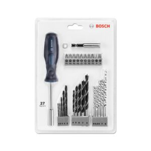 BOSCH 27PC DRILL & SCREWDRIVER BIT SET