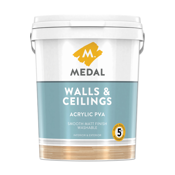 Medal Walls & Ceiling Matt PVA White 20L - BRIGHTS Hardware | Shop Online